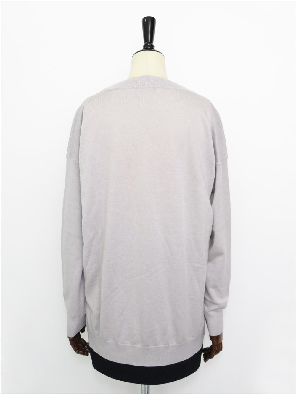 ラウンドネック ニット プルオーバー