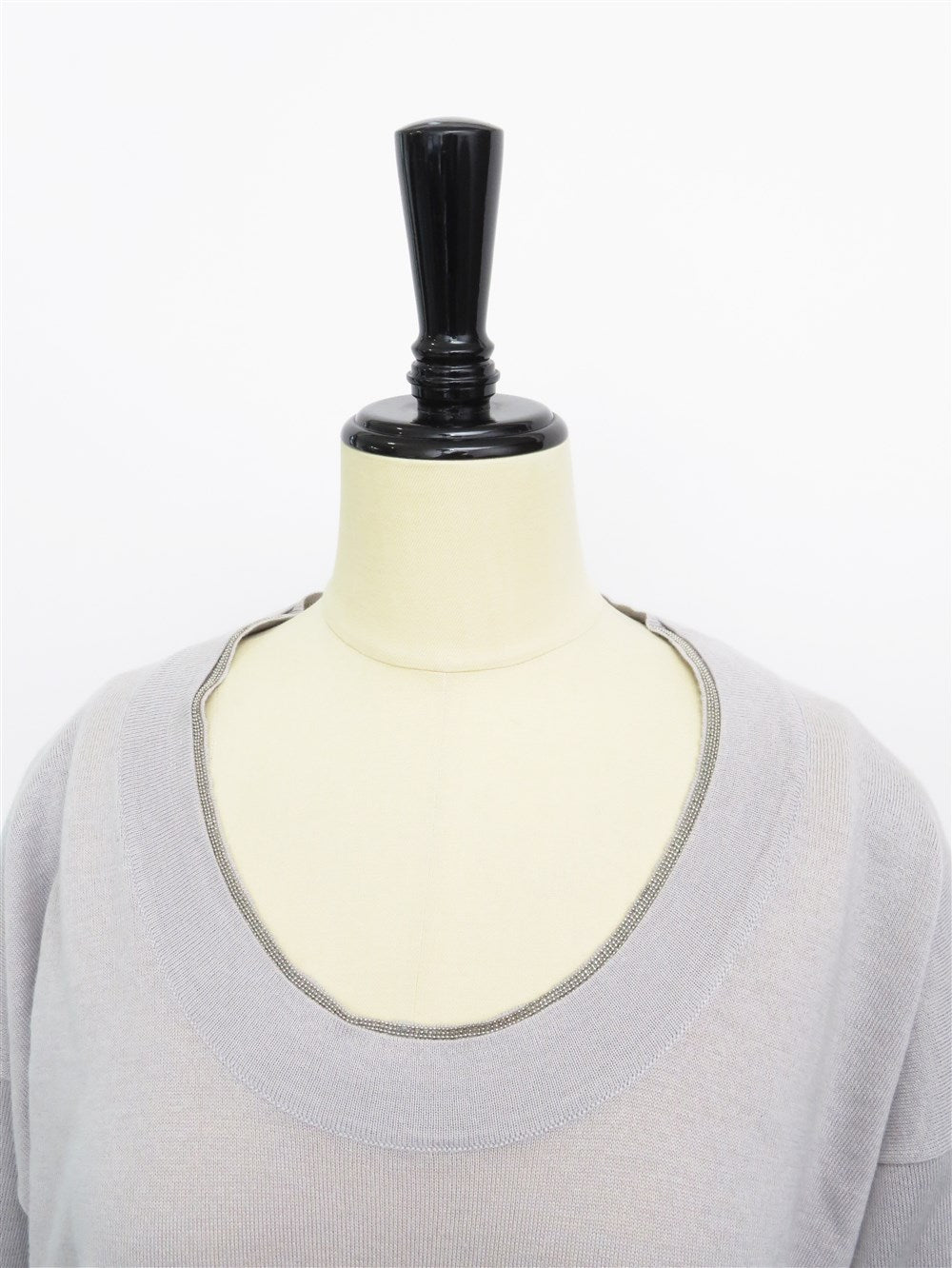 ラウンドネック ニット プルオーバー