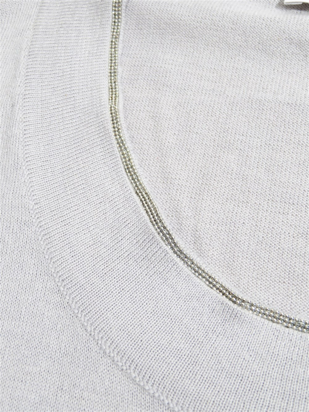 ラウンドネック ニット プルオーバー