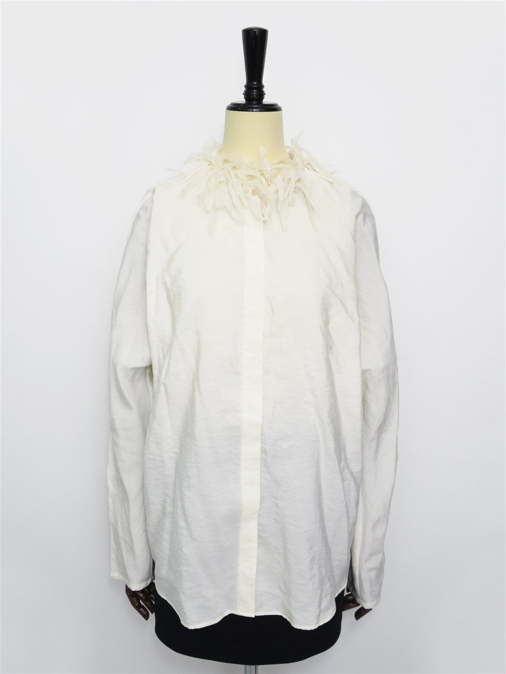 シルクオーガンジー シアー ブラウス