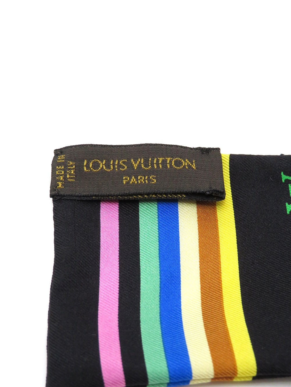 バンドー モノグラム マルチカラー スカーフ