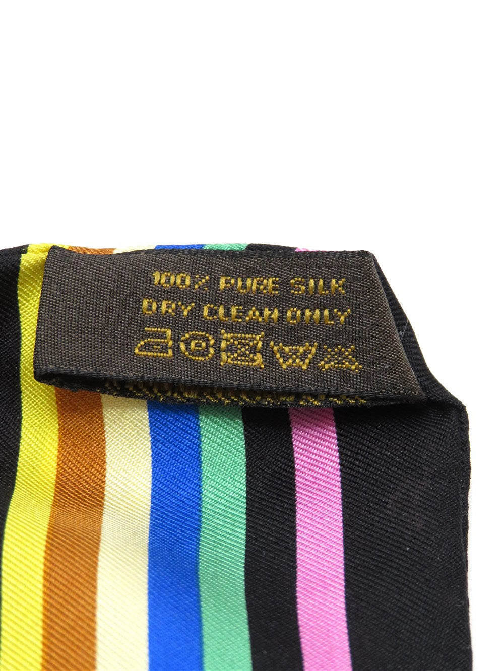 バンドー モノグラム マルチカラー スカーフ