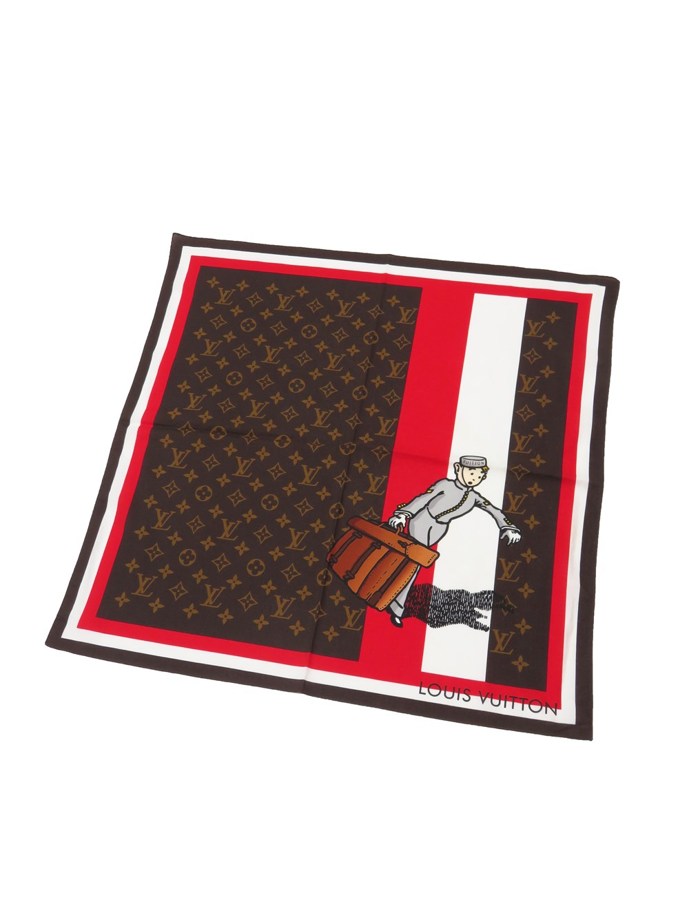 モノグラム グルームライン コットン バンダナ