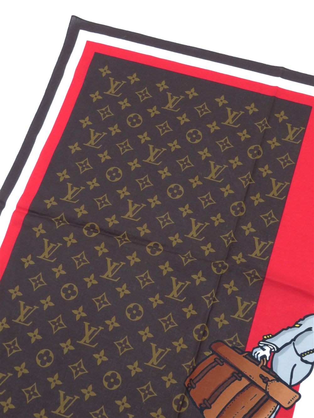 モノグラム グルームライン コットン バンダナ