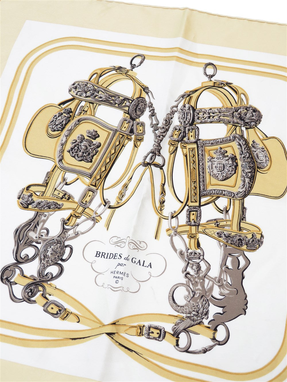 カレ45 BRIDES de GALA 祝祭の馬具 スカーフ