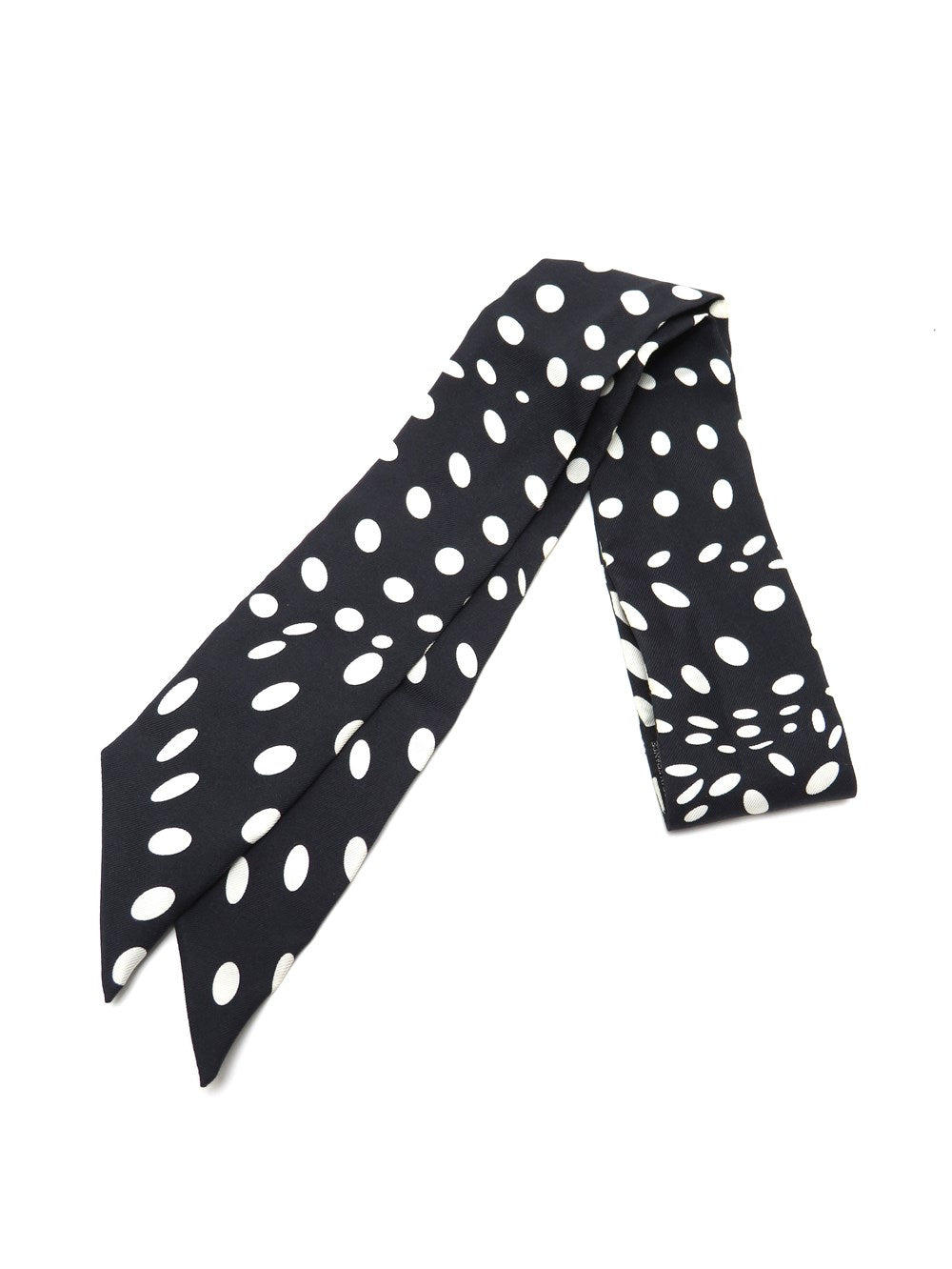 ツイリー ドット柄 スカーフ