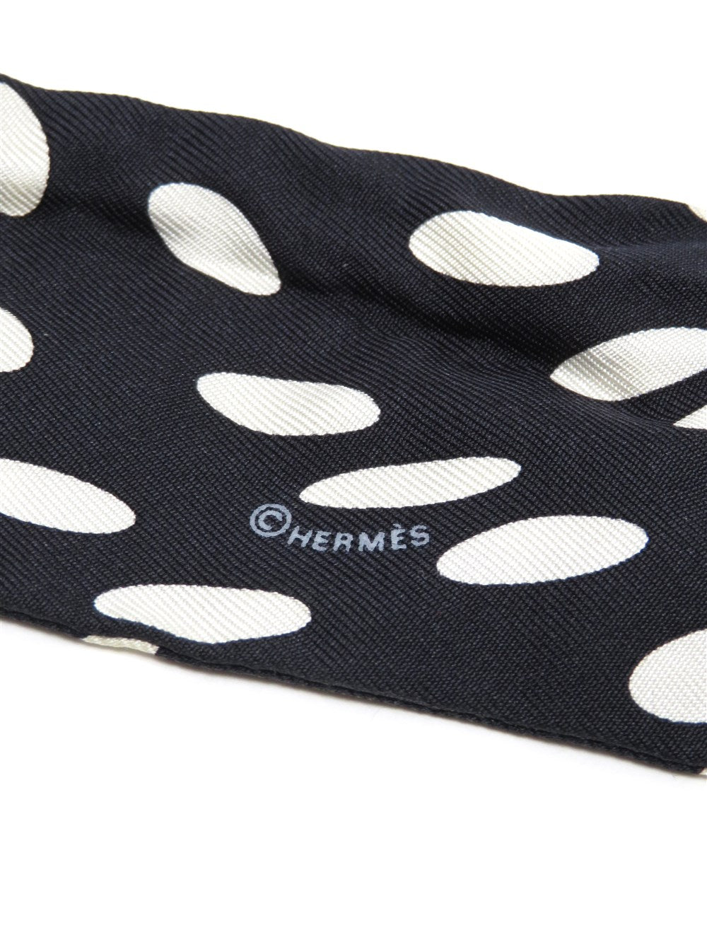 ツイリー ドット柄 スカーフ