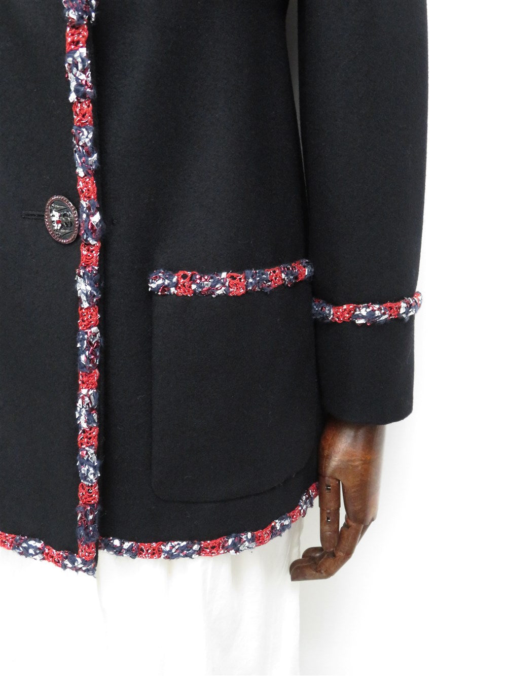 エンブレム ブレザー ジャケット