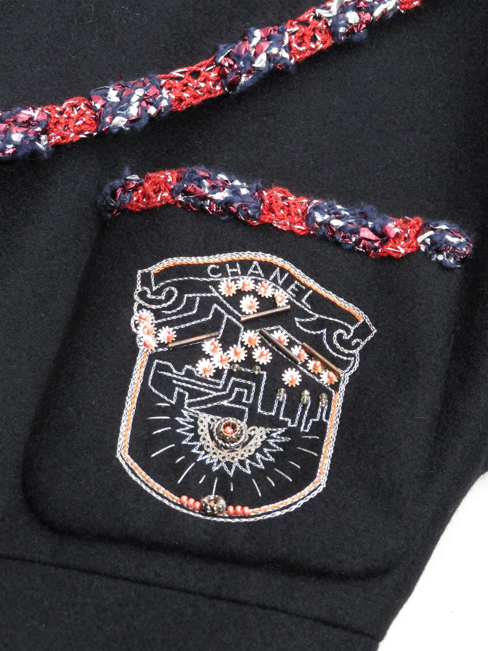 エンブレム ブレザー ジャケット