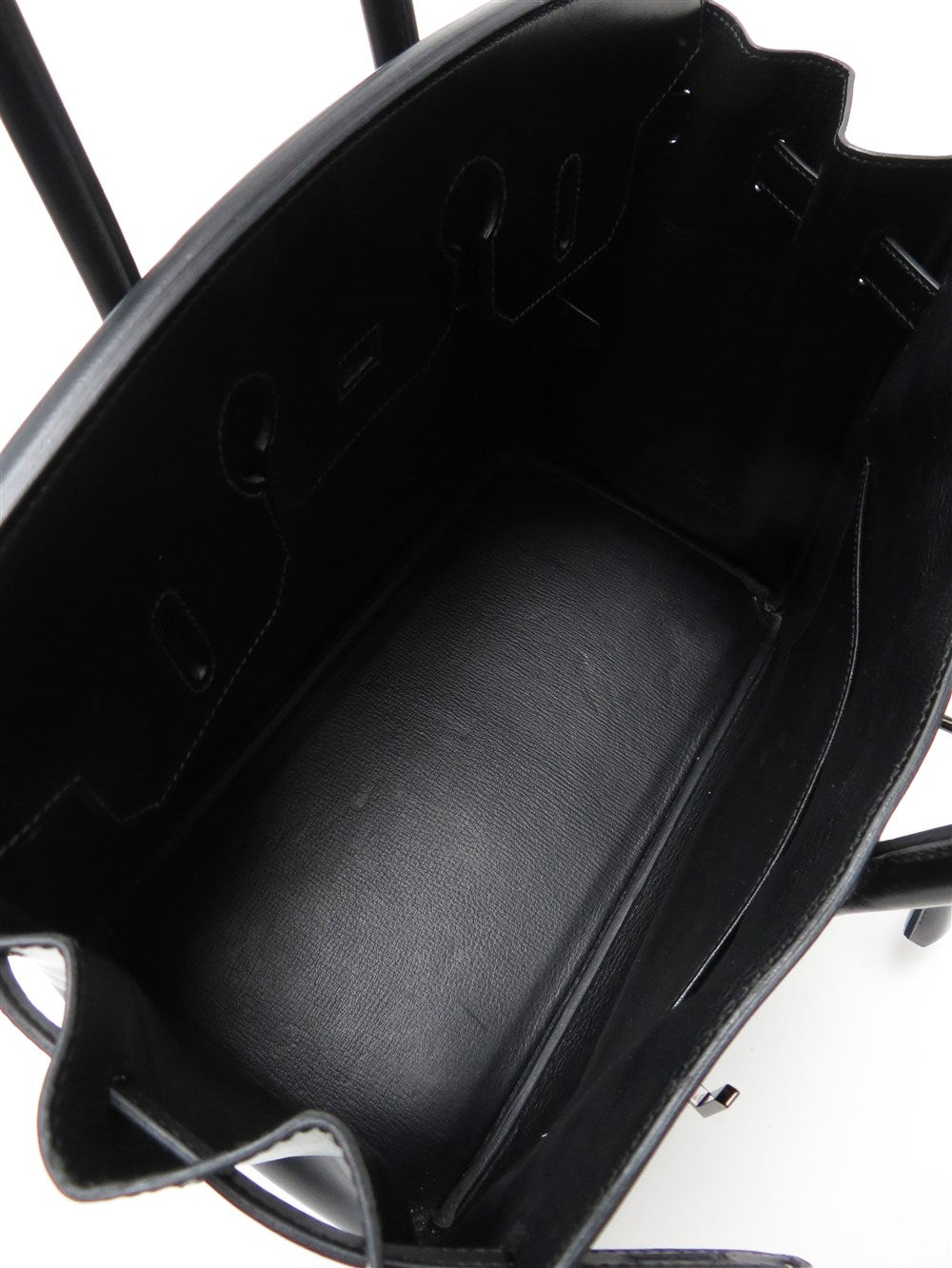 バーキン35 SO BLACK ソーブラック □O刻印