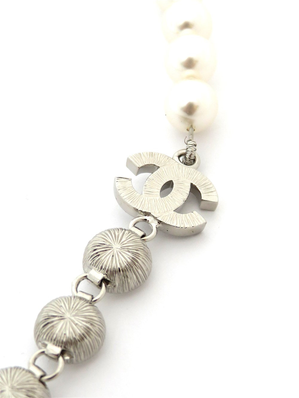 CC ラインストーン パール チョーカー 2025