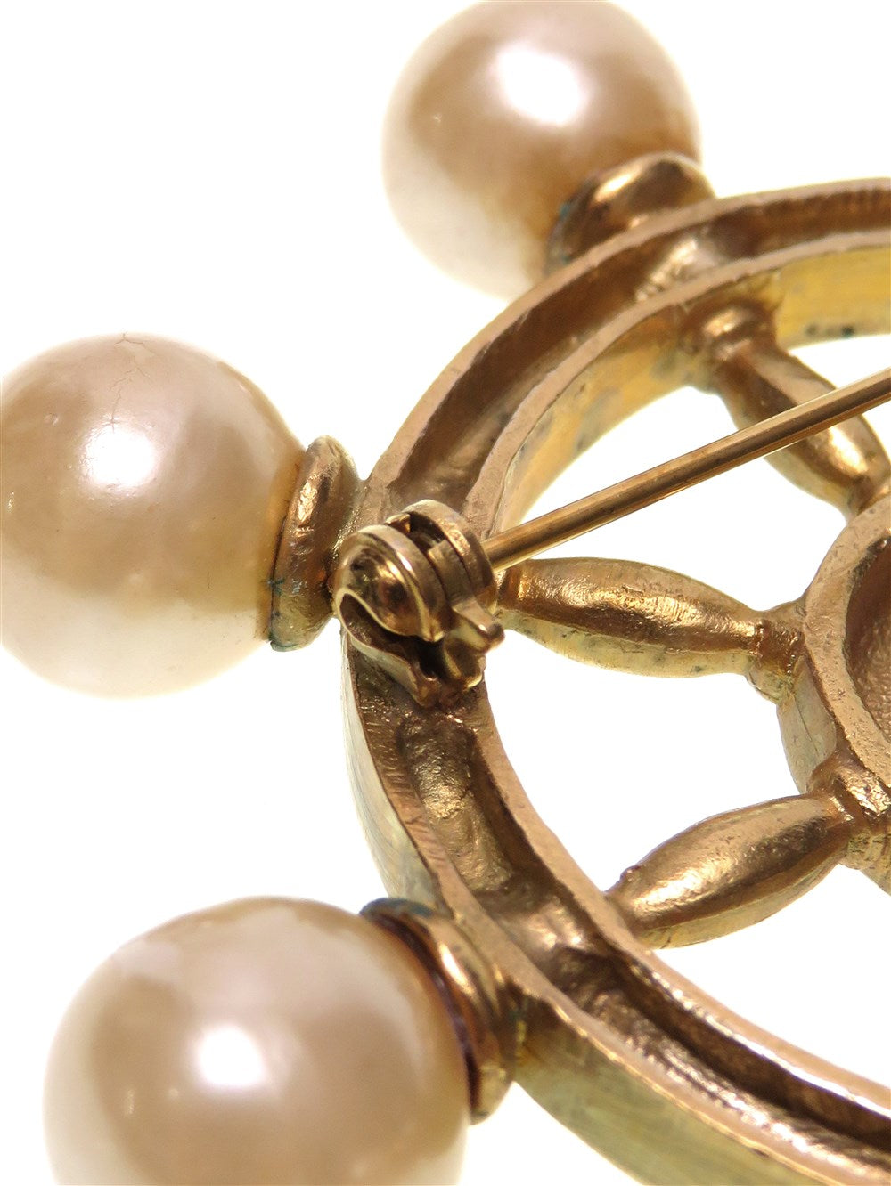 CC ココマーク 舵輪 ブローチ 94P