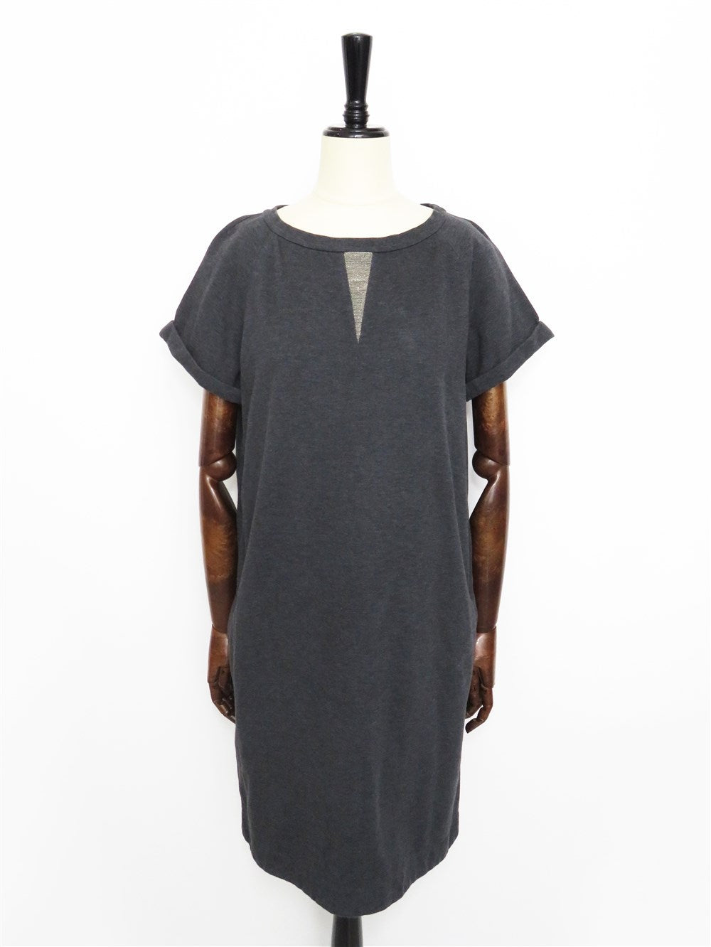 ストレッチコットン モニリディテール ワンピース