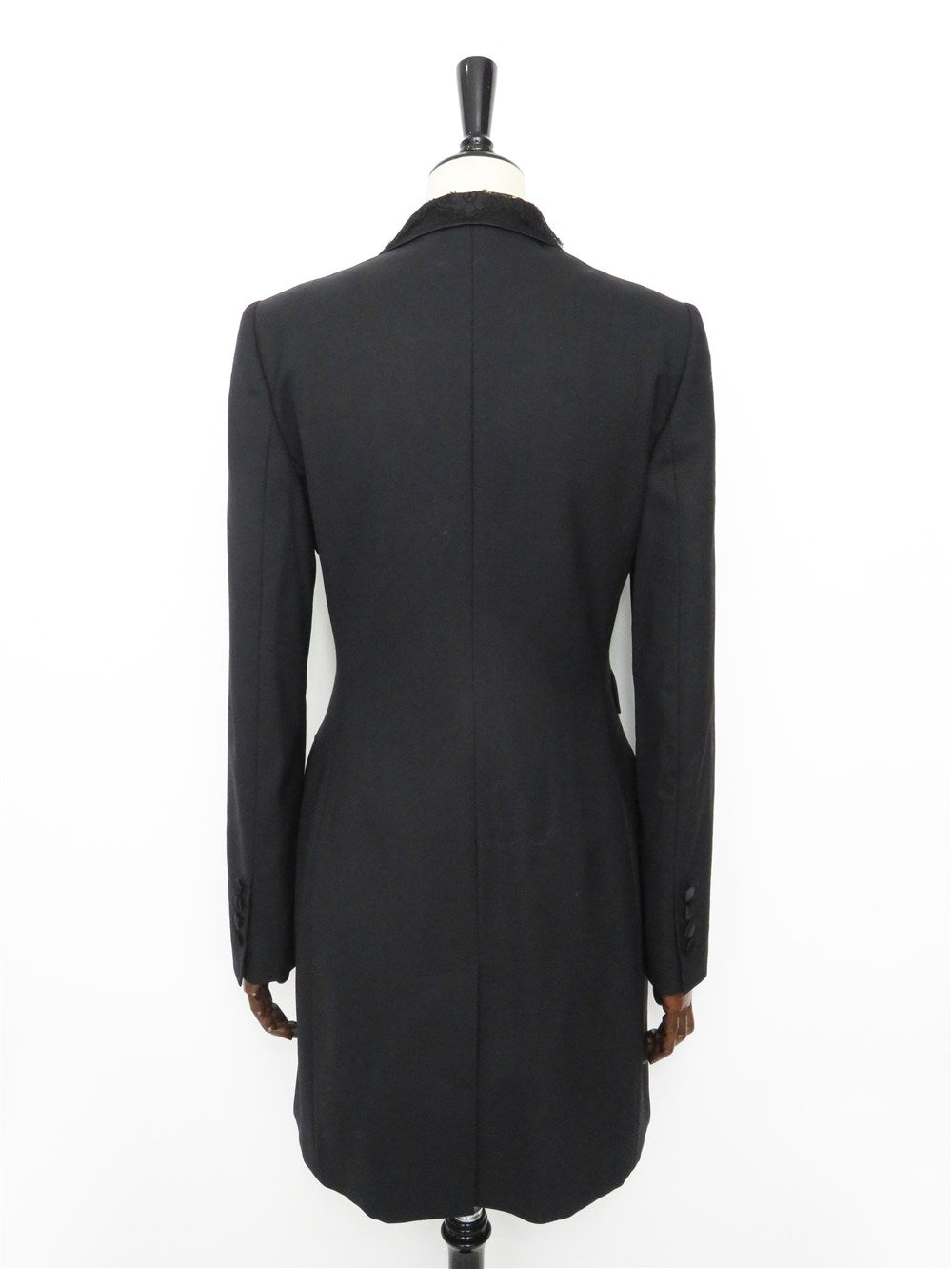 レースラペル テーラード コート