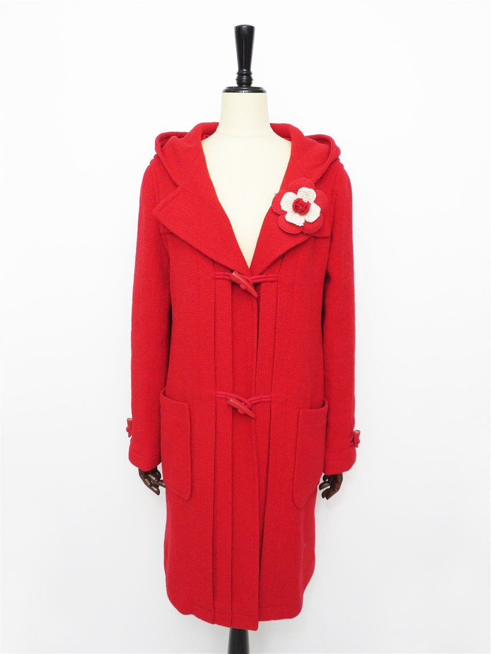 CC カメリア付き ダッフル コート 06A