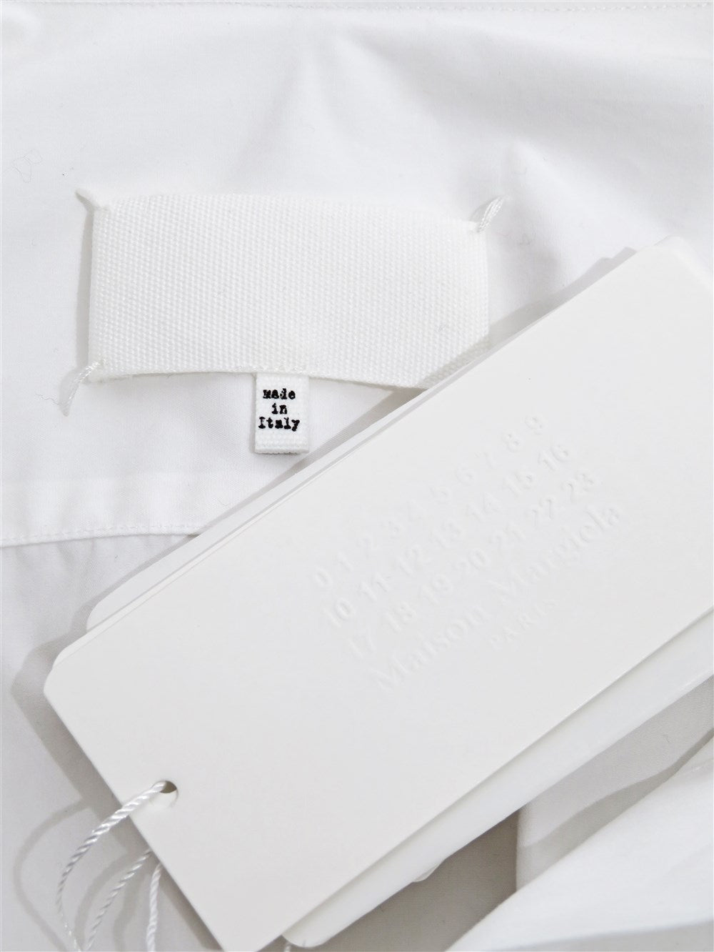 アシンメトリー ギャザー シャツ