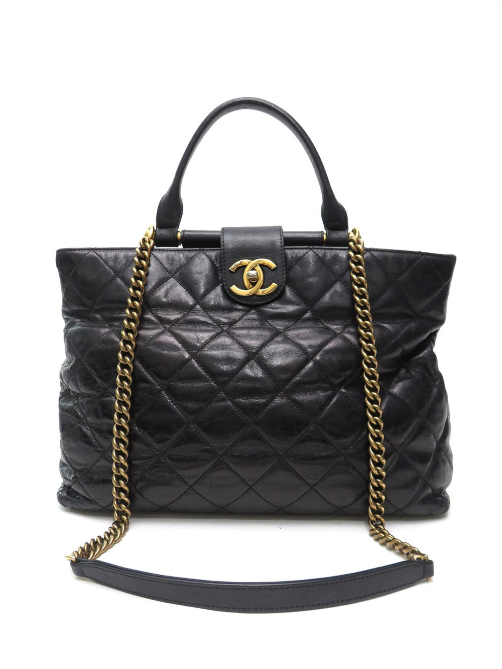 CC マトラッセ チェーン ２WAY トートバッグ