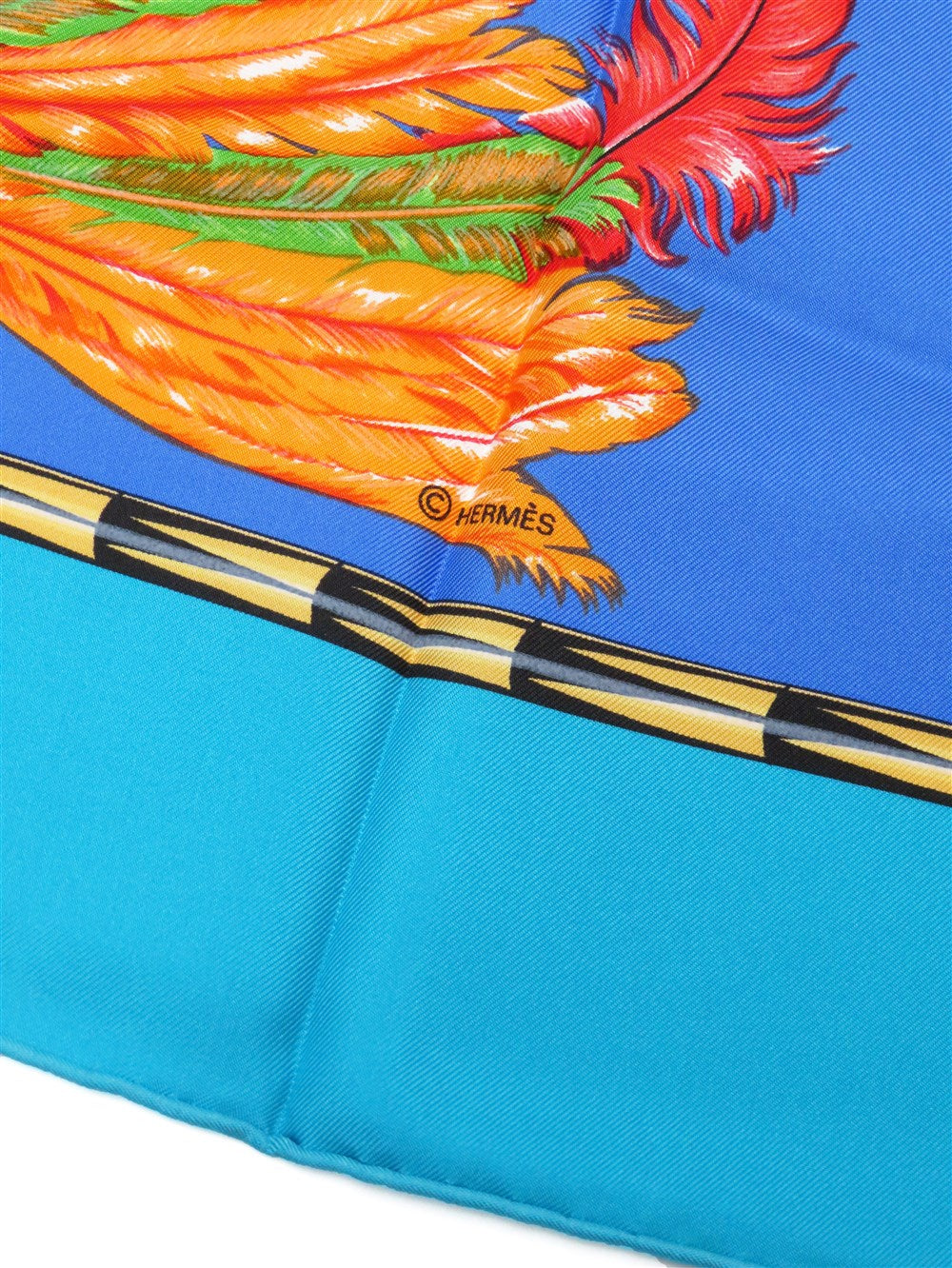 カレ90 BRAZIL ブラジル シルク スカーフ