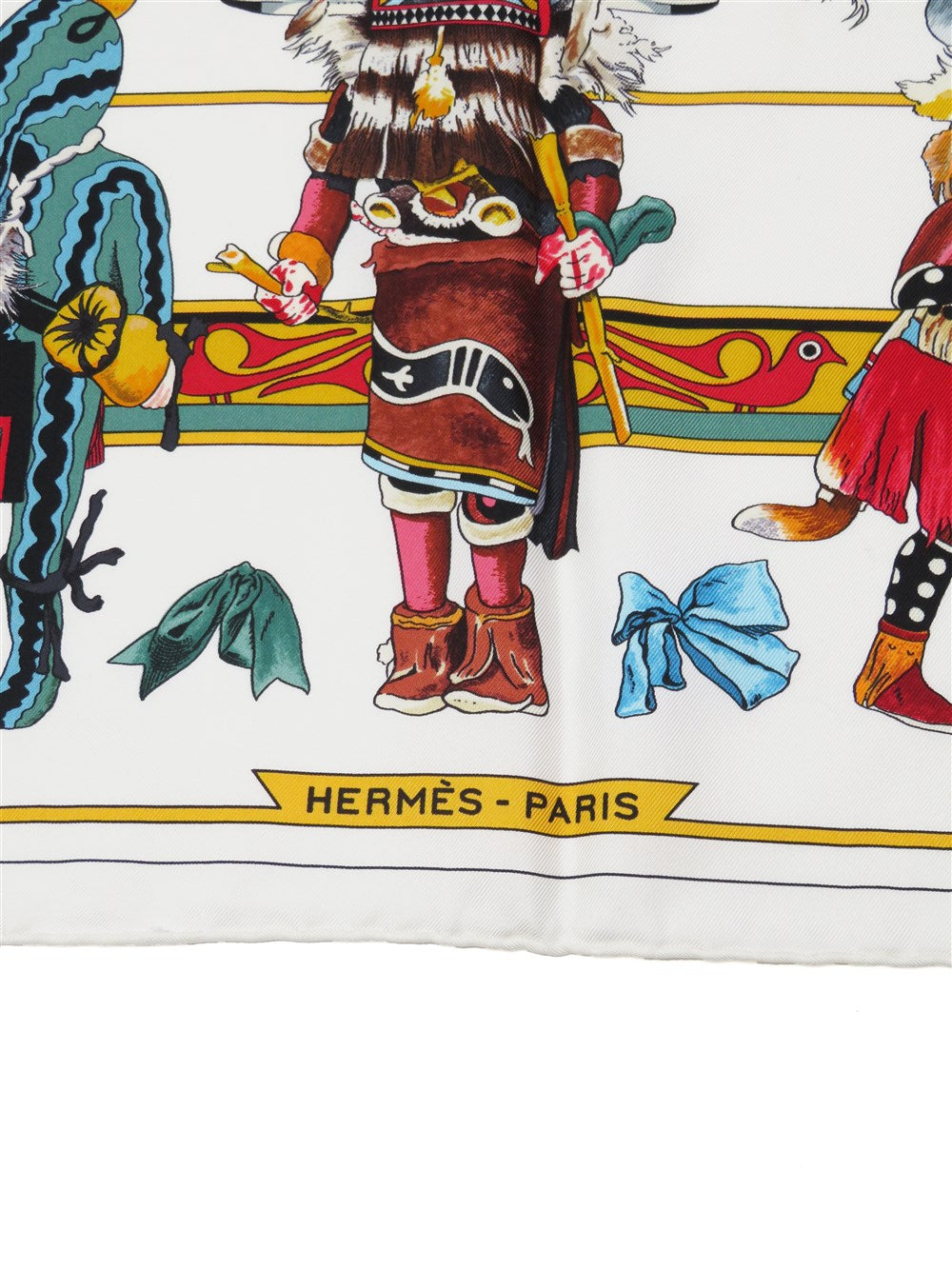 カレ90 Kachinas カチナ ホピ族 スカーフ