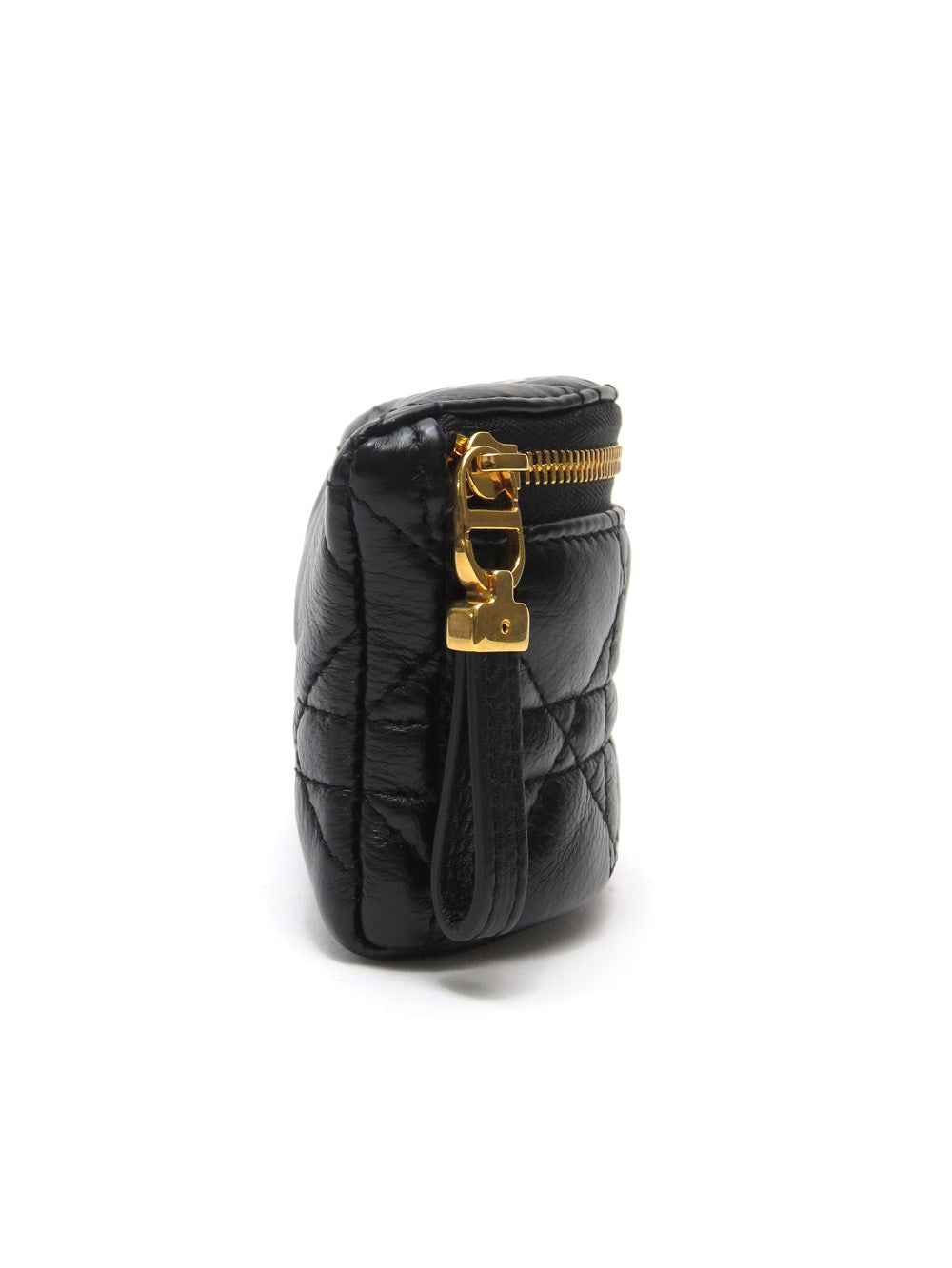 DIOR CARO カナージュ ハーフムーン ミニポーチ