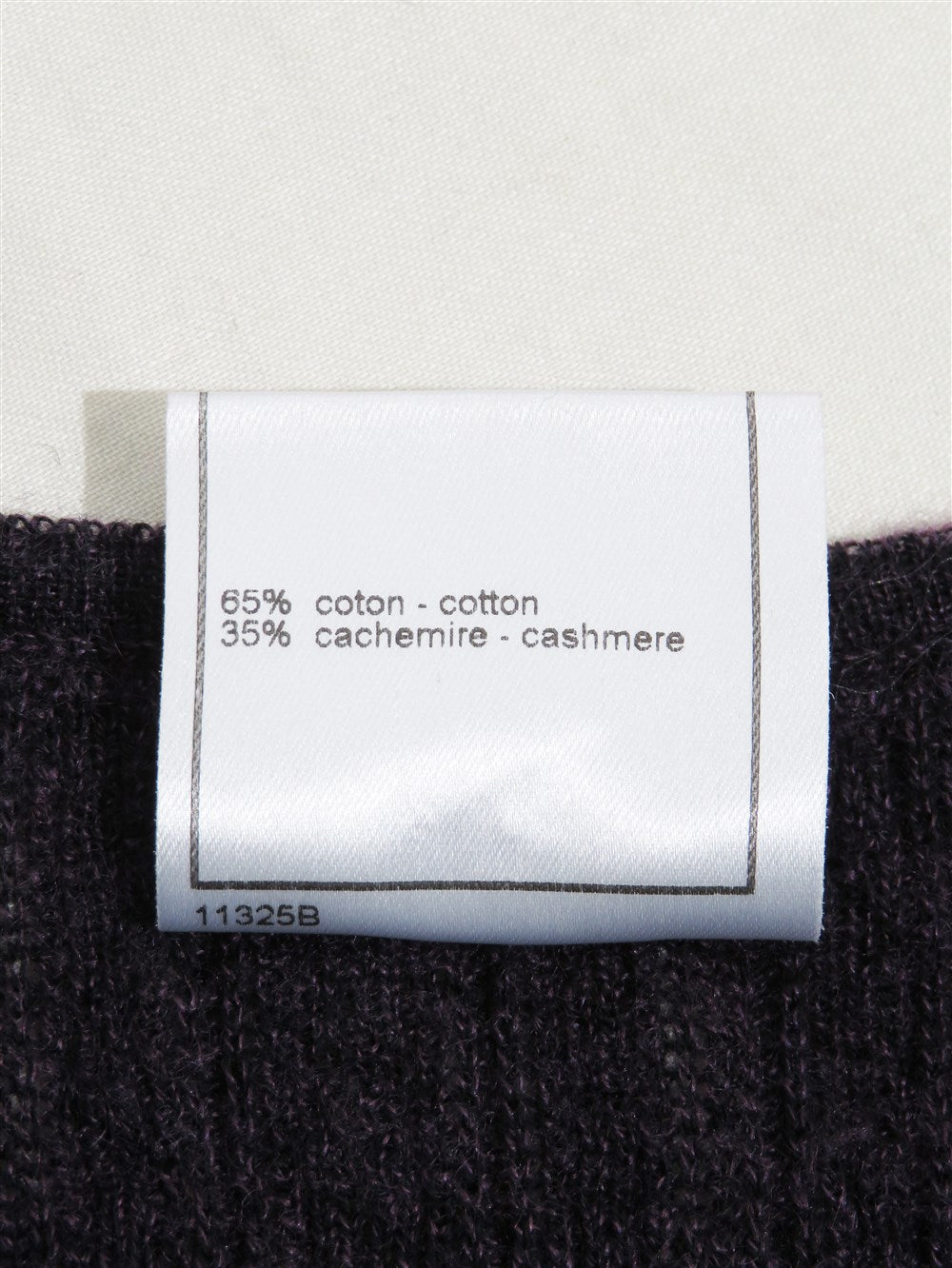 CC コットンカシミヤ ノースリーブ ニット トップス 01P