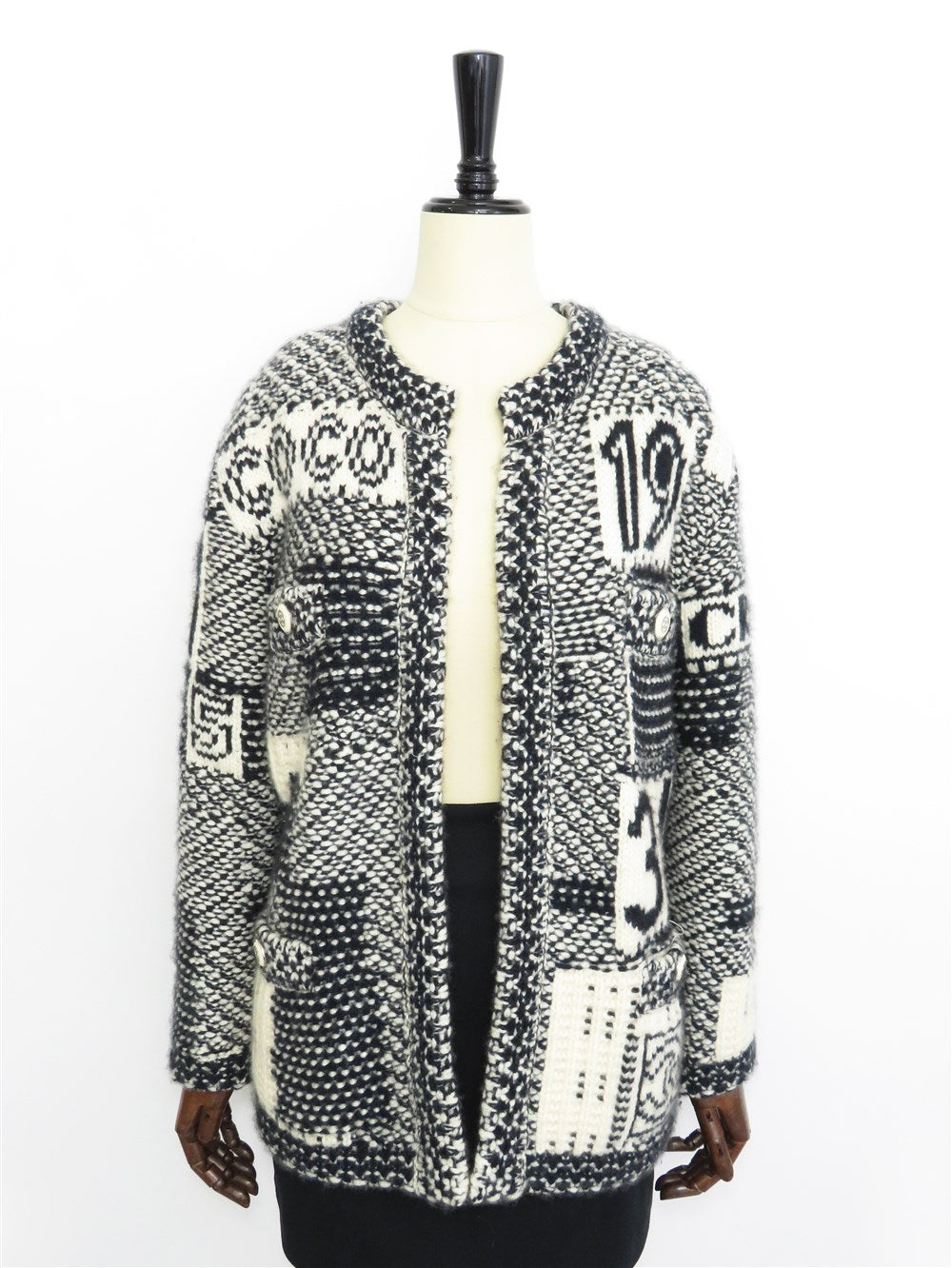 CC カシミヤ ニット ジャケット