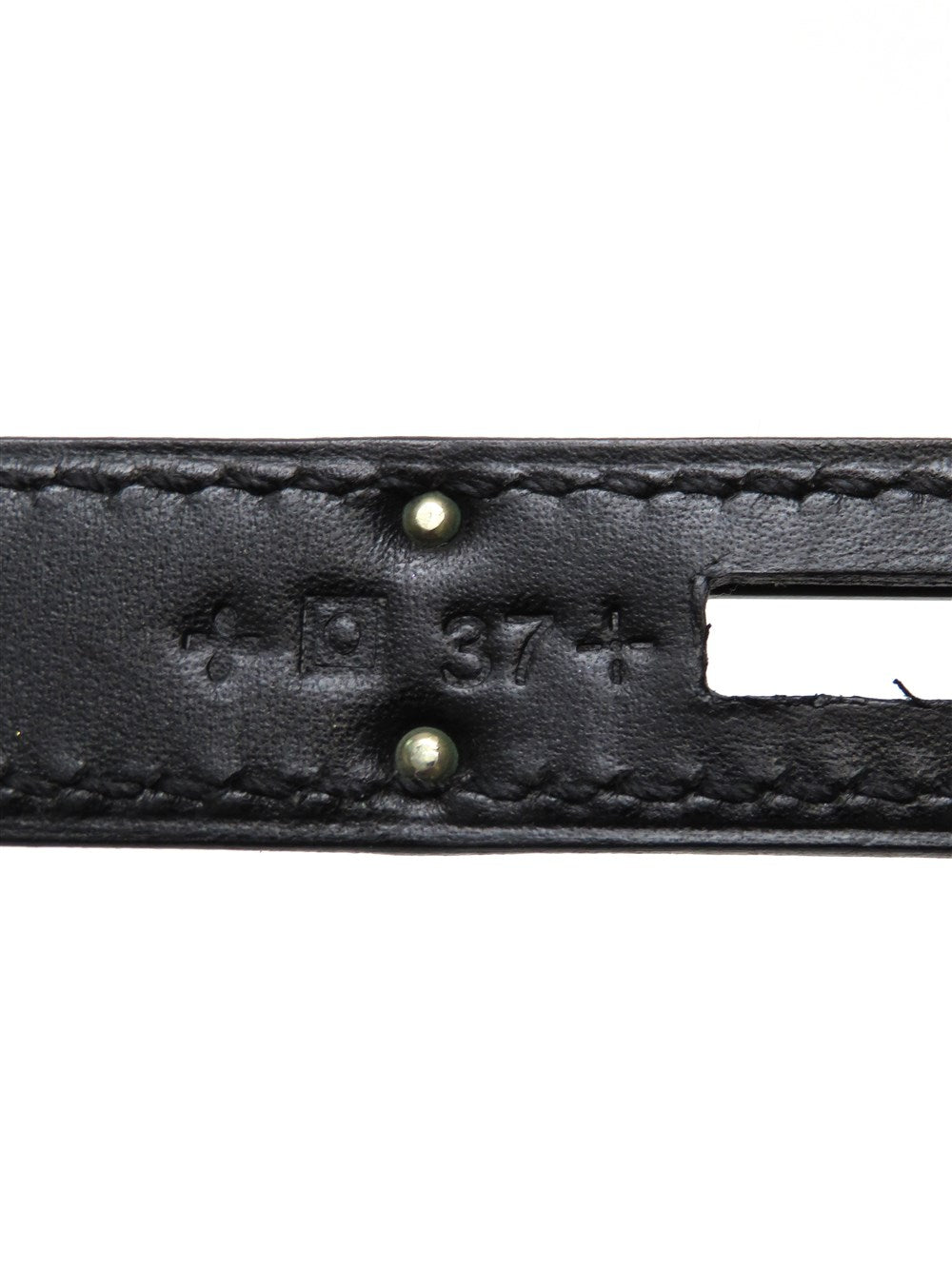 バーキン35 SO BLACK ソーブラック □O刻印