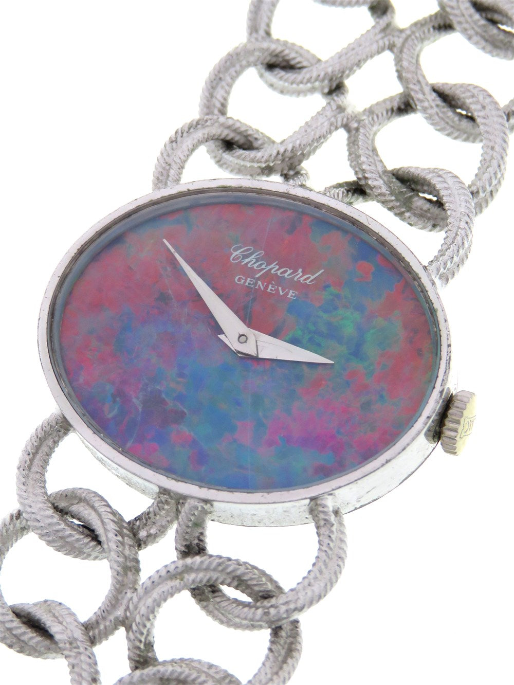 オパール文字盤 ドレス ウォッチ