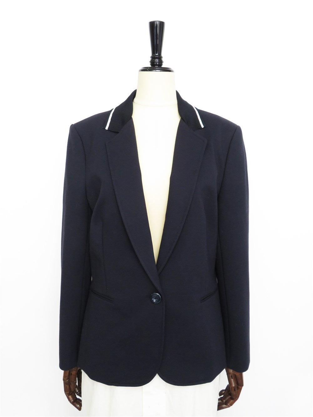 ストレッチ シングル ジャケット