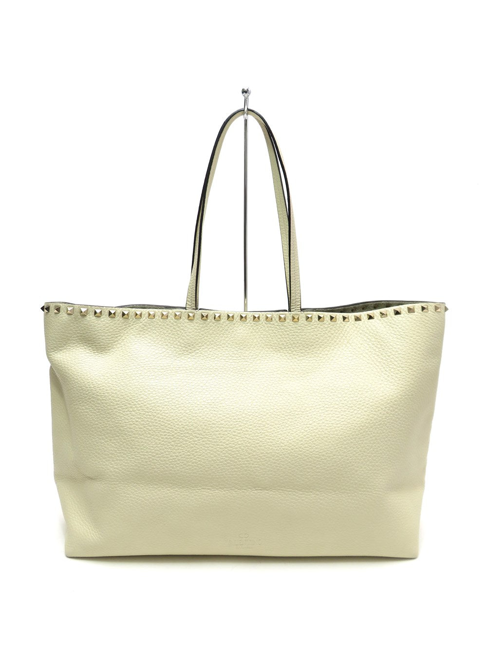 Valentino Garavani ロックスタッズ レザー トート バッグ