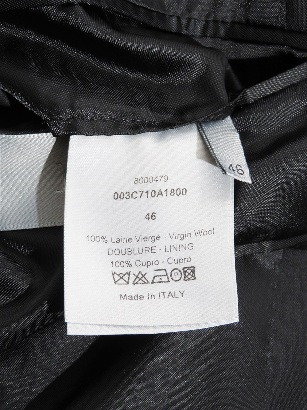 DIOR HOMME シングルブレスト 2ボタン スーツ