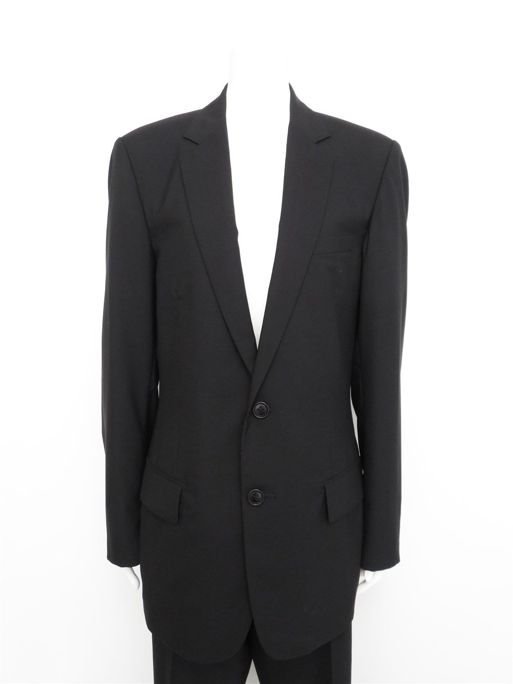 Dior 黒ジャケット シングルボタン DIOR HOMME シングルブレスト 2ボタン スーツ