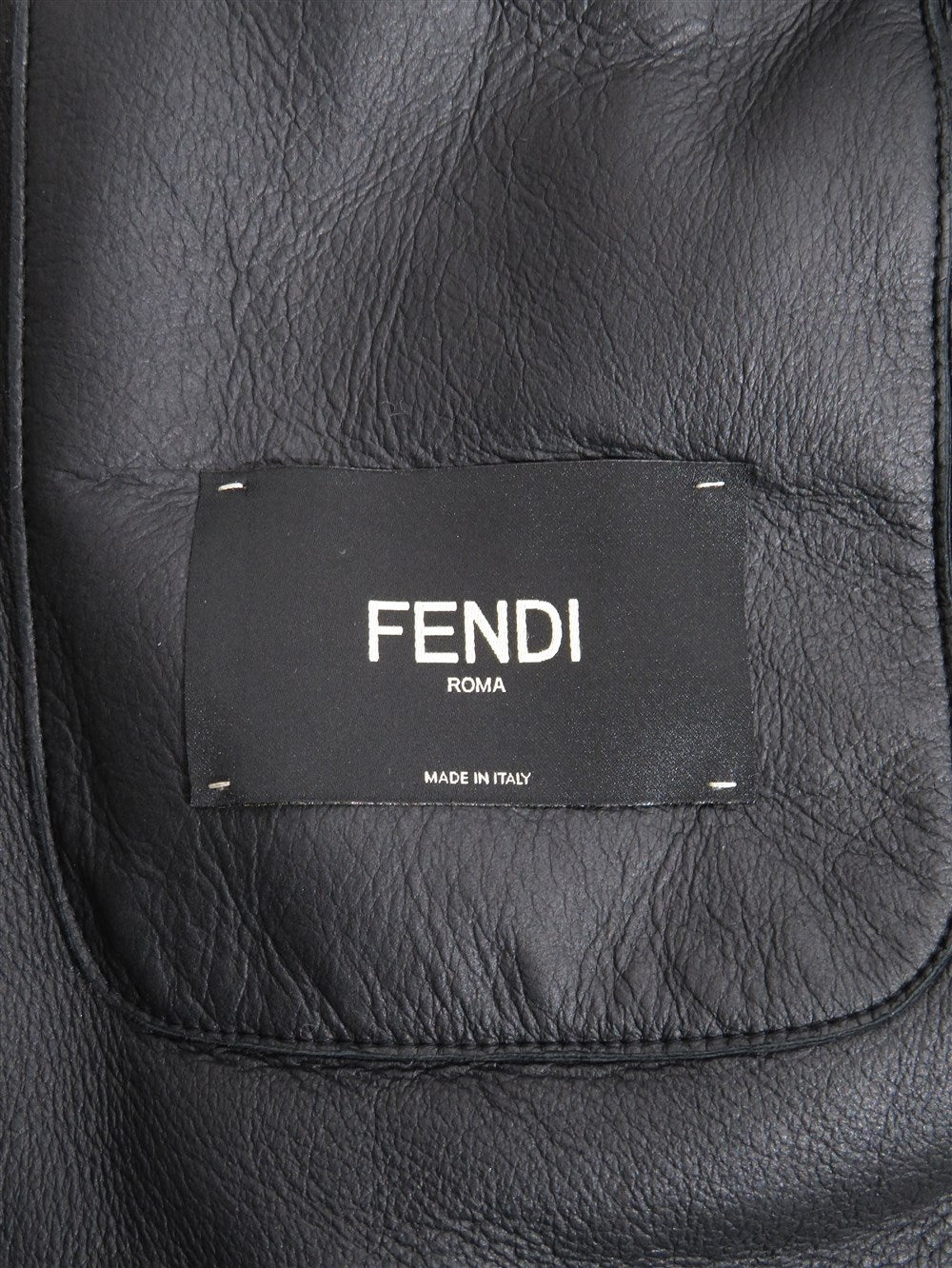 FENDI ROMA ムートン クロップド ジャケット