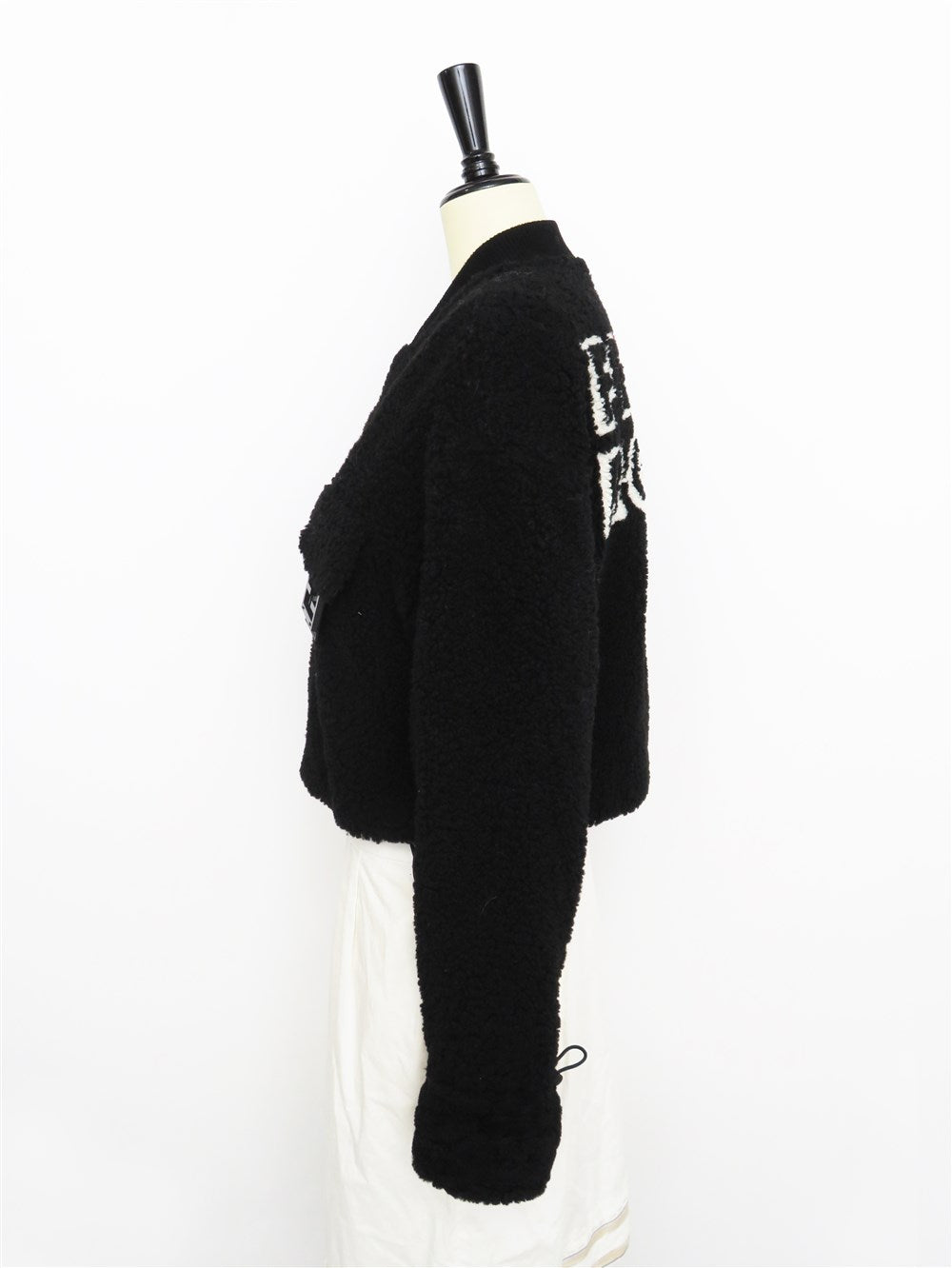 FENDI ROMA ムートン クロップド ジャケット