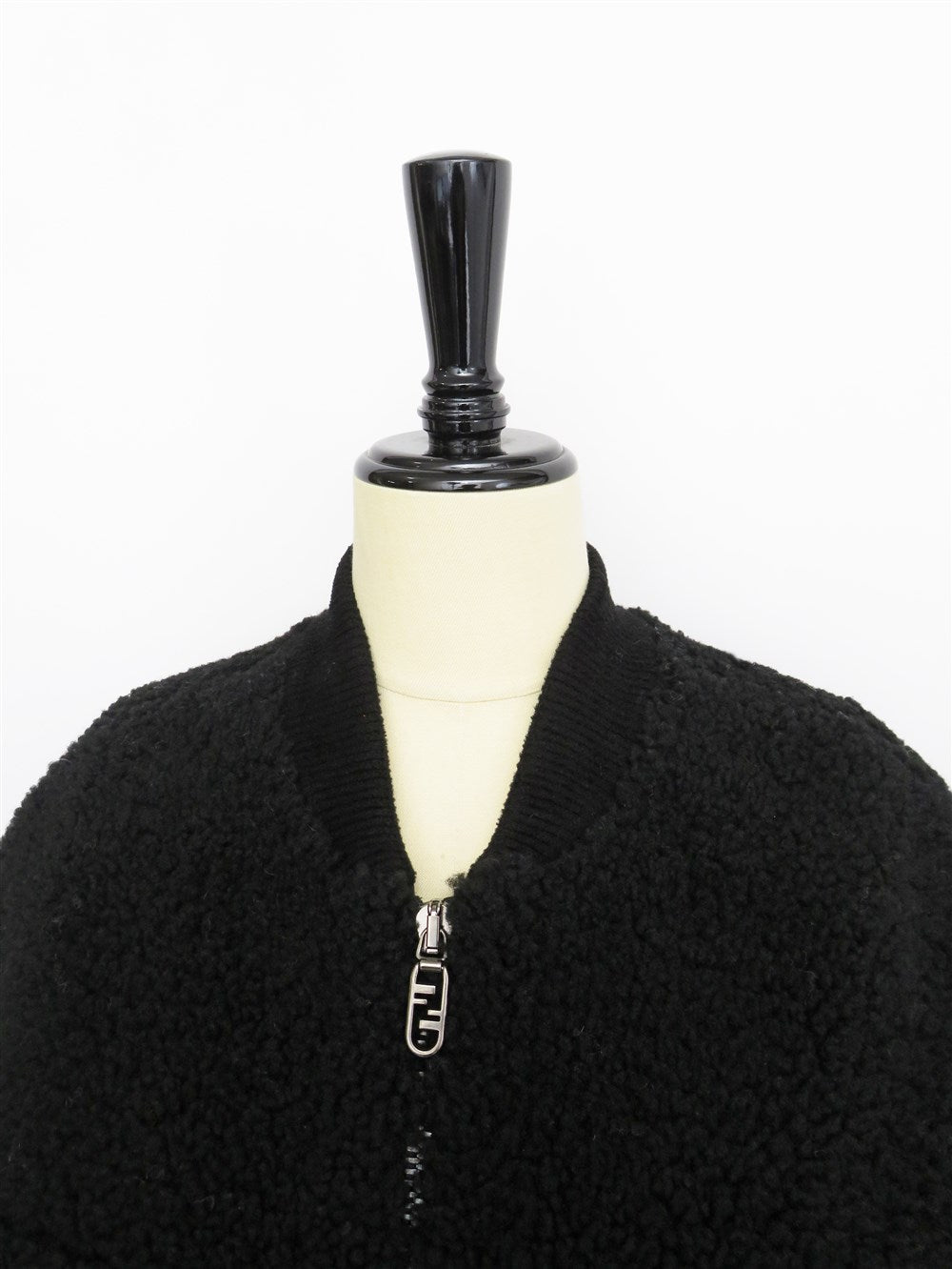 FENDI ROMA ムートン クロップド ジャケット