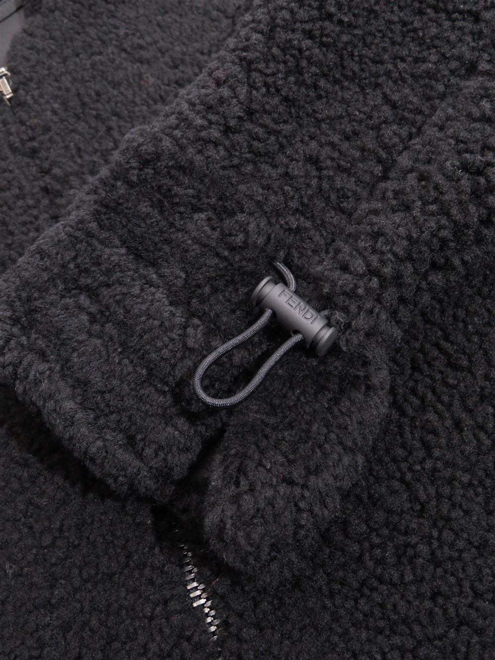 FENDI ROMA ムートン クロップド ジャケット
