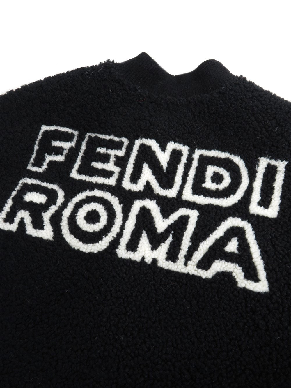 FENDI ROMA ムートン クロップド ジャケット