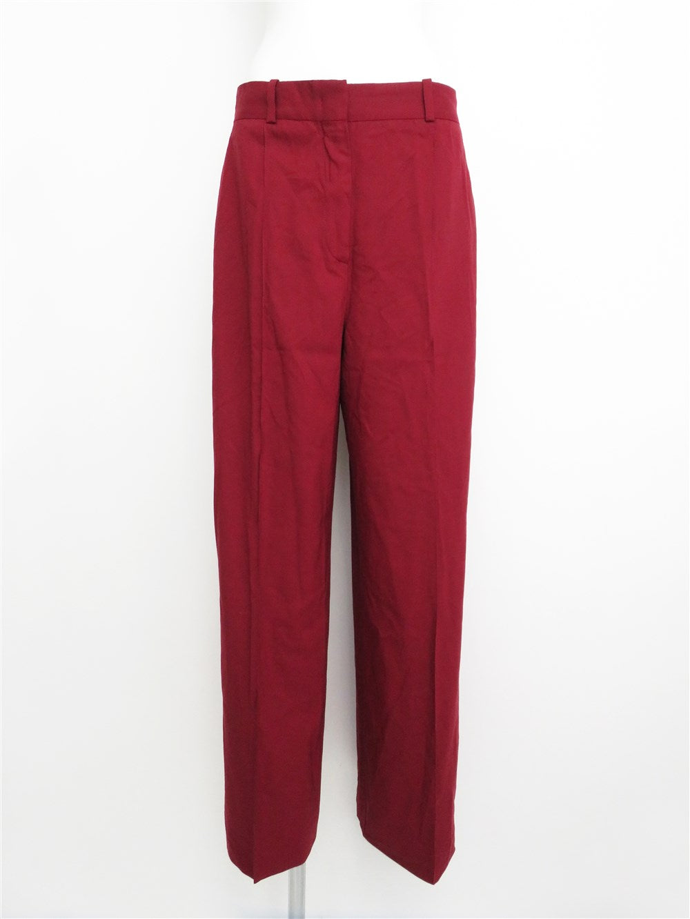カシミヤ ストレッチ ワイドパンツ