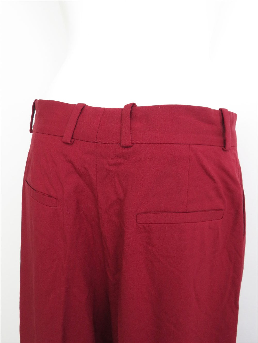 カシミヤ ストレッチ ワイドパンツ