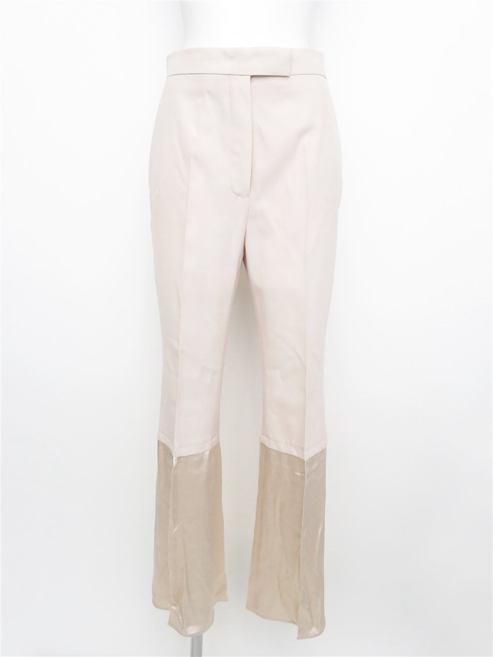 サテン切替 クロップド ジャケット＆ フレア パンツ 22AW